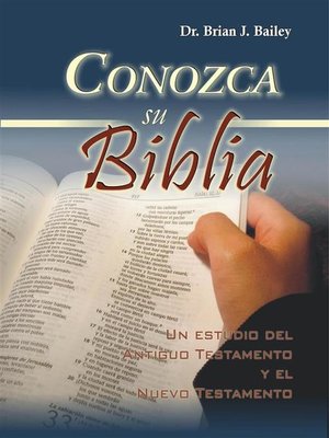cover image of Conozca su Biblia